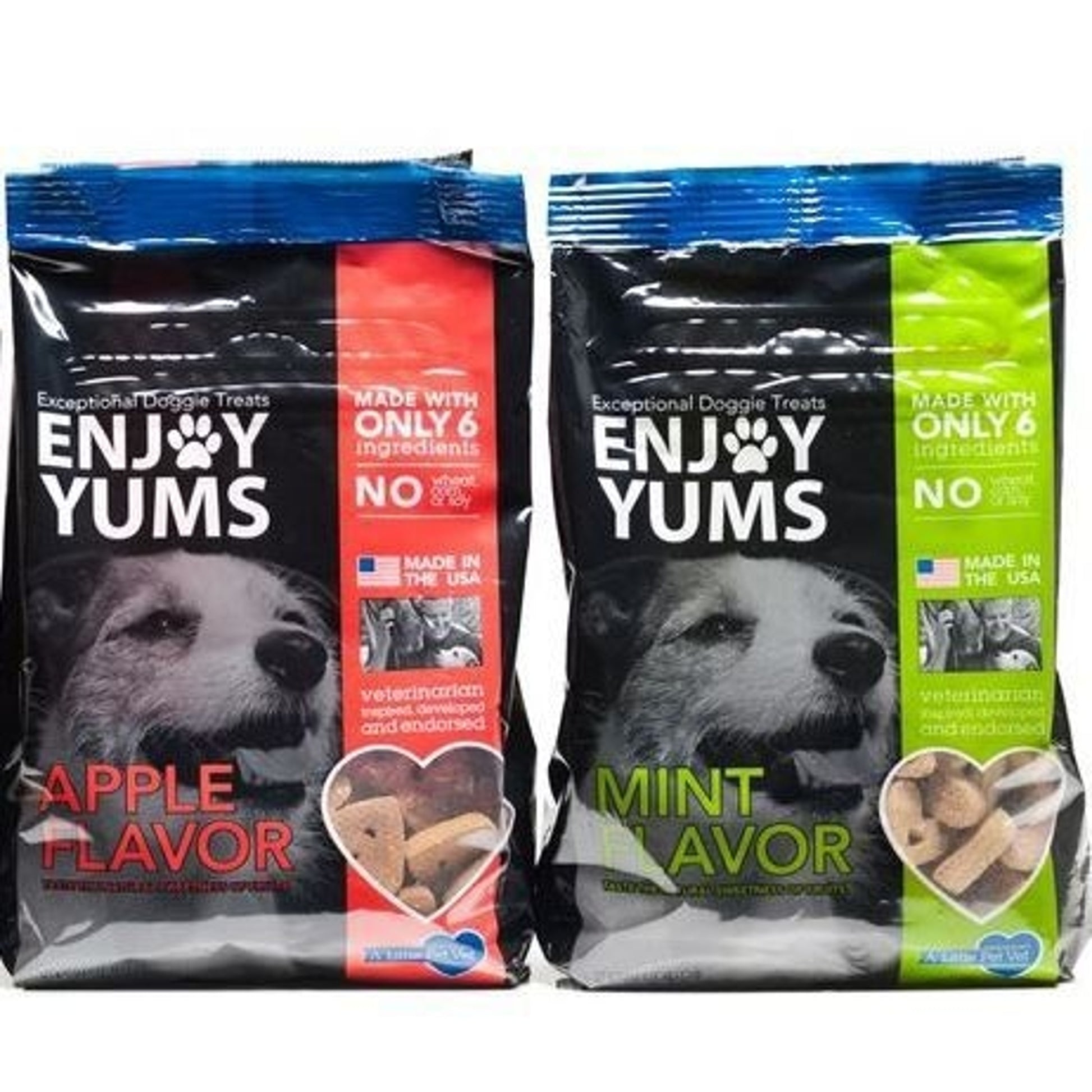 Enjoy Yums Dog Treats 1 lb. Apple