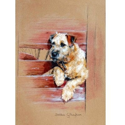 Border Fence By Debbie Gillingham 5.5x8