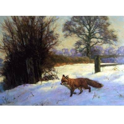 Charlies Day Off Fox Greeting Cards 6 Pack 5x7
