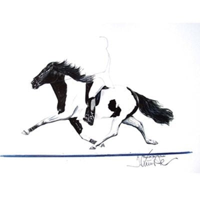 Flugar Icelandic Horse By Jan Kunster 19.75x27.5