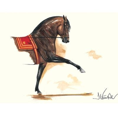 Granada Andalusian By Jan Kunster 19.75 x 27.5