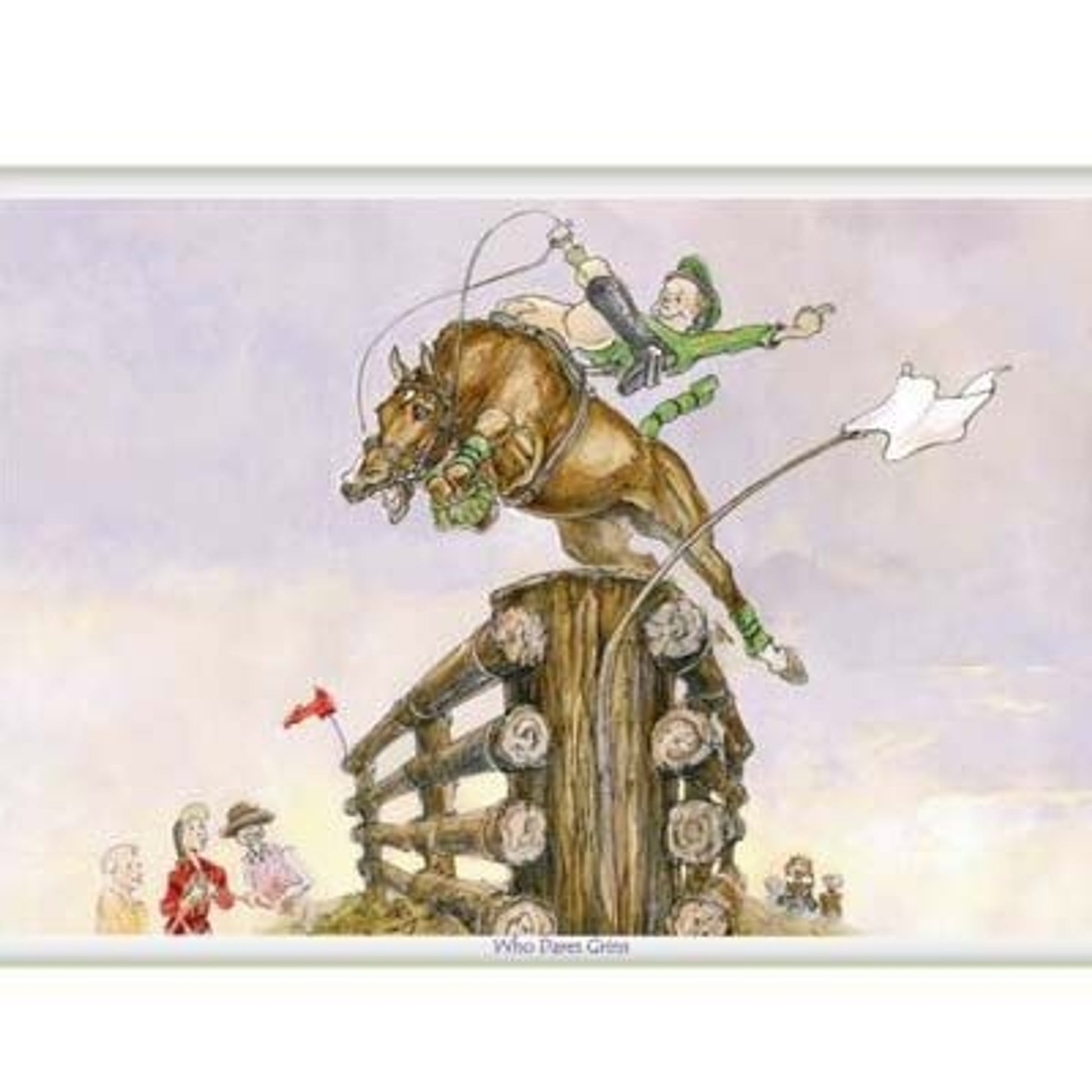 He Who Dares Grins Greeting Card - Pack of 6 6Pack