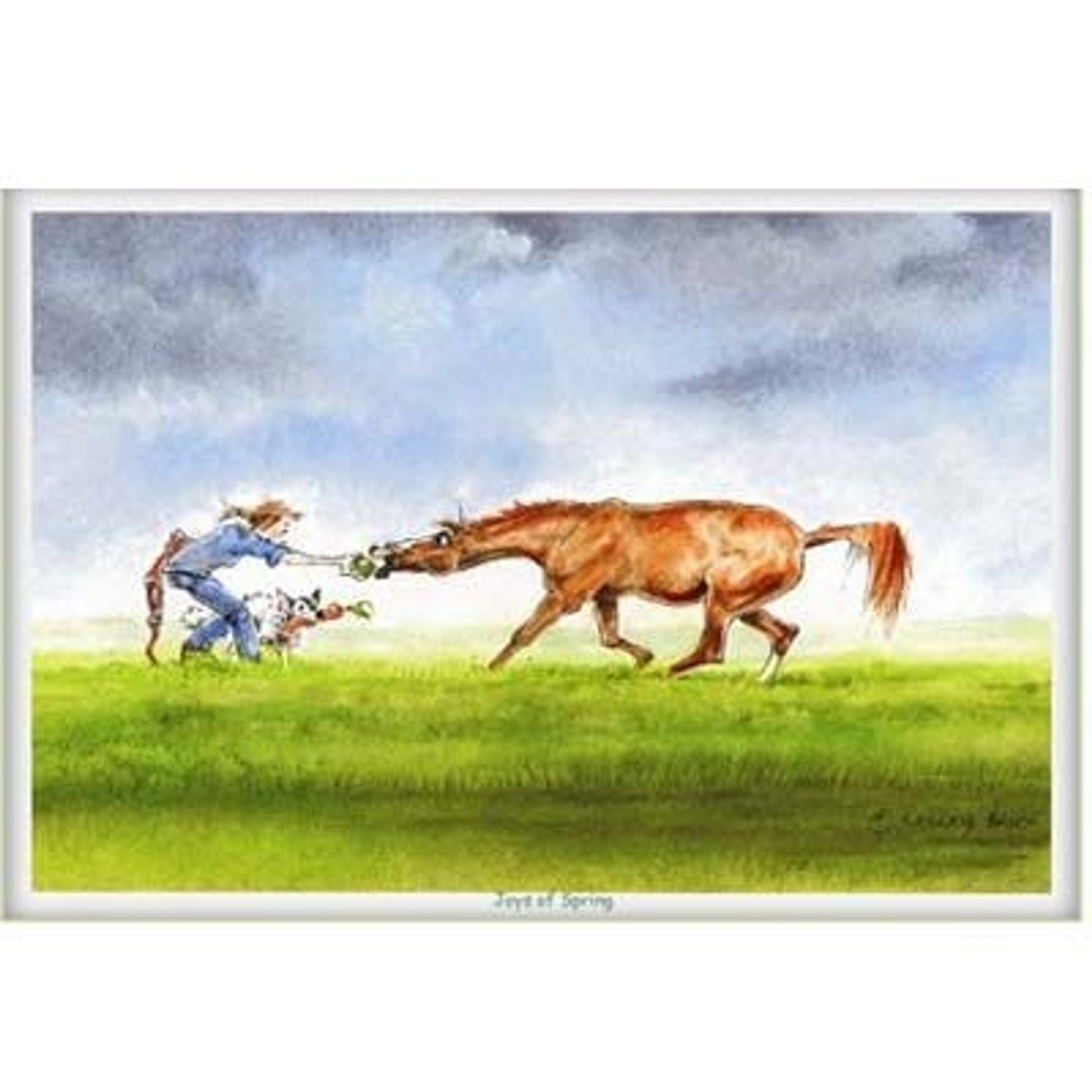 Joys of Spring Card - Pack of 6 6Pk