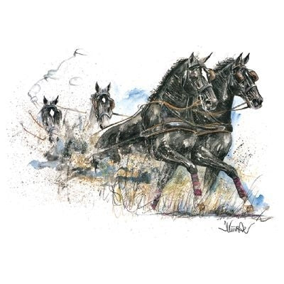 Maurizio Driving By Jan Kunster 19.75x27.5