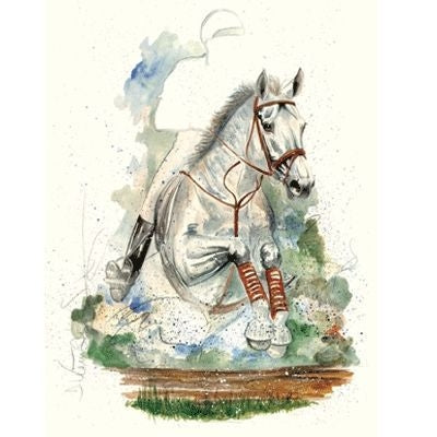 Sydney Eventing By Jan Kunster 19.75 x 27.5