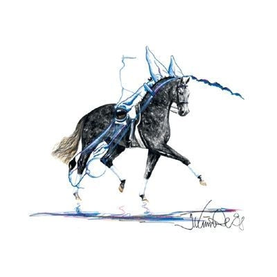 Topas Dressage By Jan Kunster 19.75 x 27.5