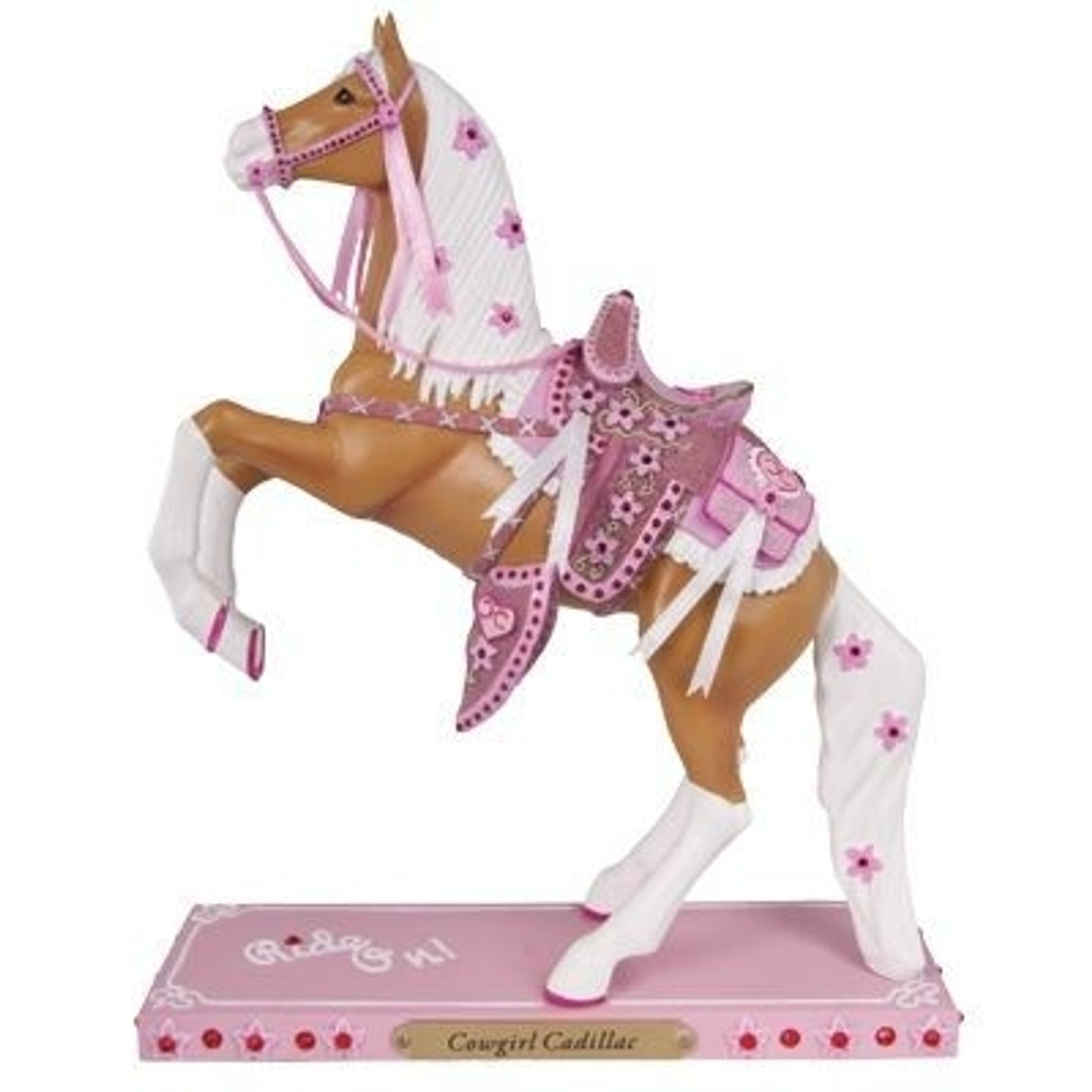 Painted Ponies - Cowgirl Cadillac Figurine 8.5