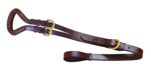 Tough1 Leather Mule Crupper Brown