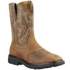 Ariat Mens Sierra Sq Toe Boot 10 D Aged Bark