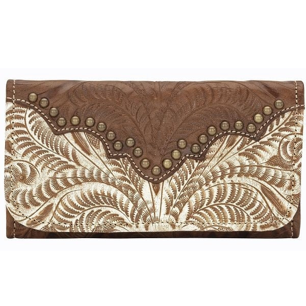 American West Annies Secret Collection Tri-Fold Wallet