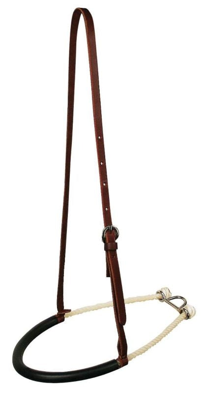 Reinsman Single Rope Noseband With Rubber Nose