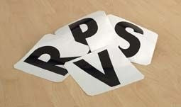 Shires Self Adhesive Letters 8 White