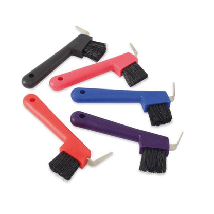 Shires Hoof Pick/Brush Black