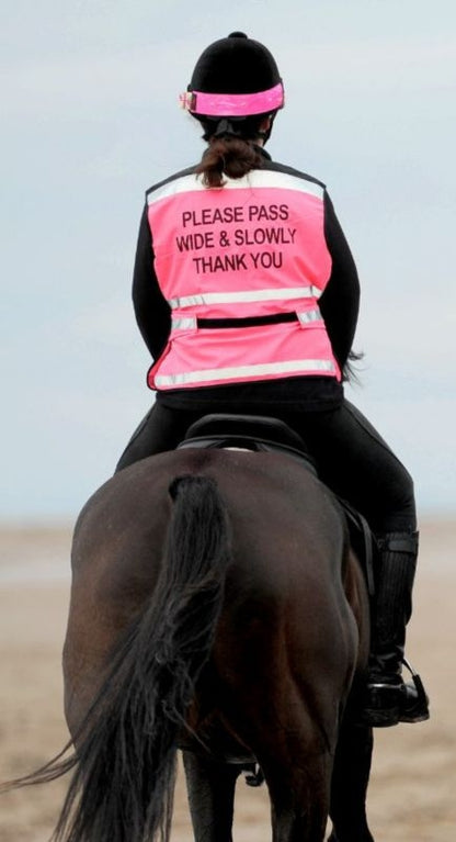 Highviz Ladies Reflect Air Waistcoat Small Pink