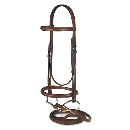 Toklat Passport Square Raised Bridle Cob Mahogany