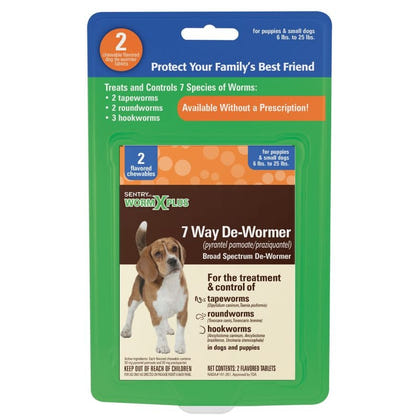 Worm X Plus 7-Way Dewormer Small Dog