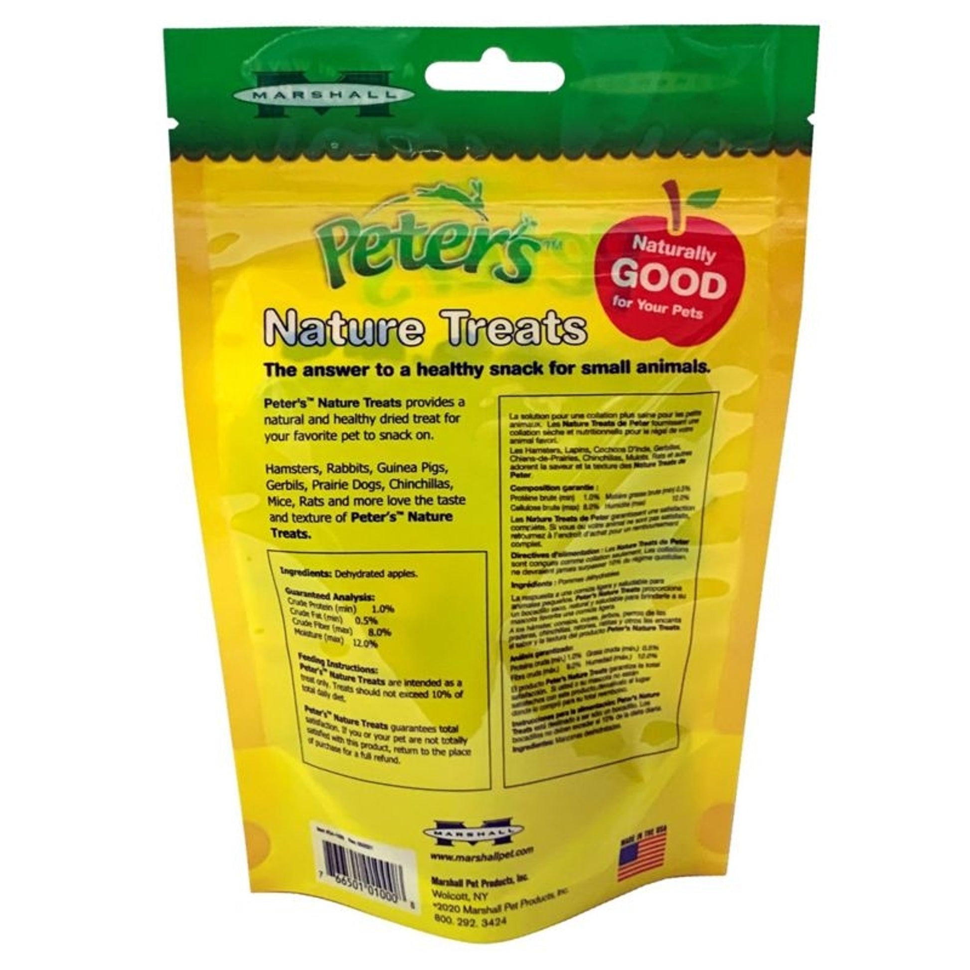 Peters Nature Treats Whole Apple 2 pack