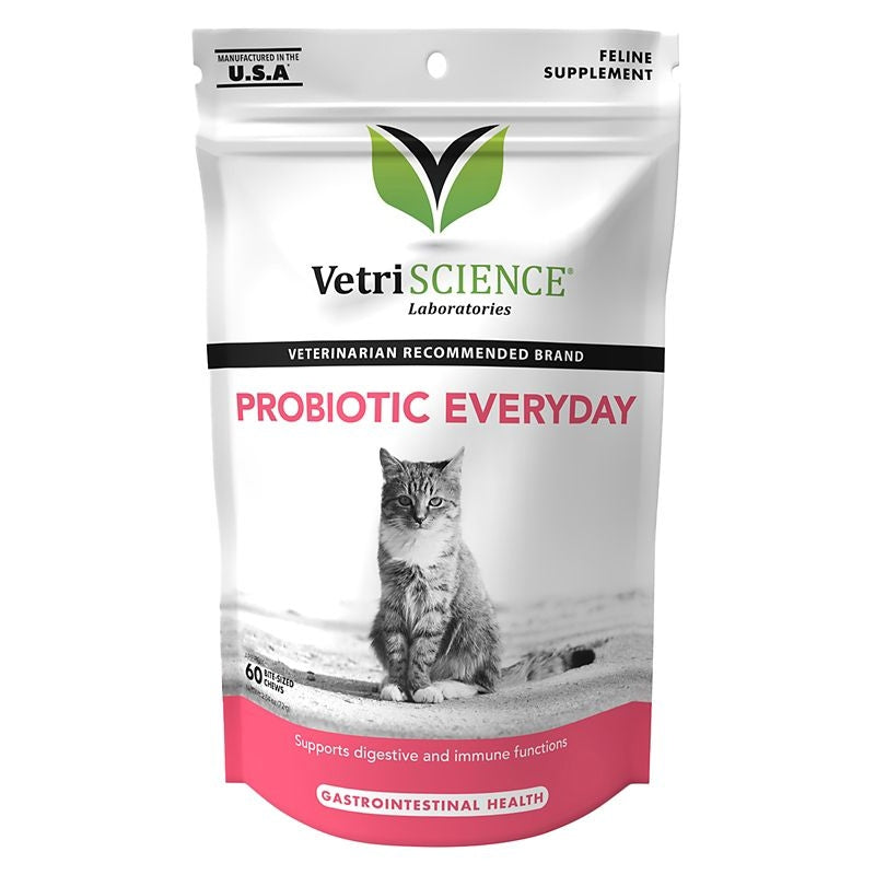 VetriScience Probiotic Everyday For Cats 60ct