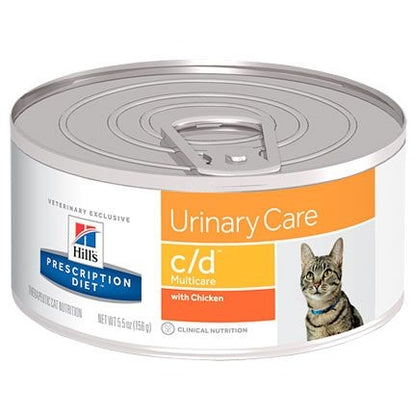 Hills Prescription Diet c/d Can Cat Food 5.5oz