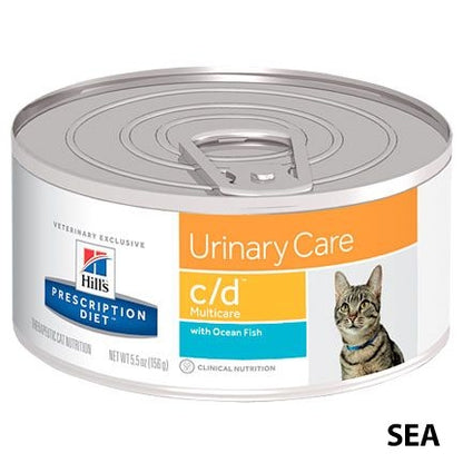 Hills Prescription Diet c/d Can Cat Food 5.5oz