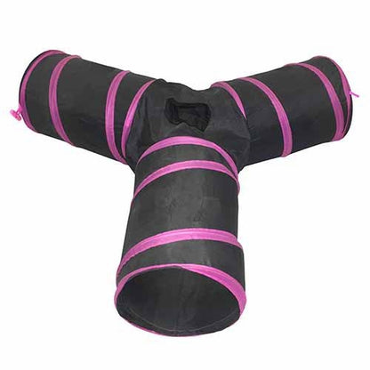 Pet Life 3-Way Kitting-Go-Seek Cat Tunnel