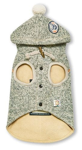 Touchdog Hippie Dog Hooded Sweater
