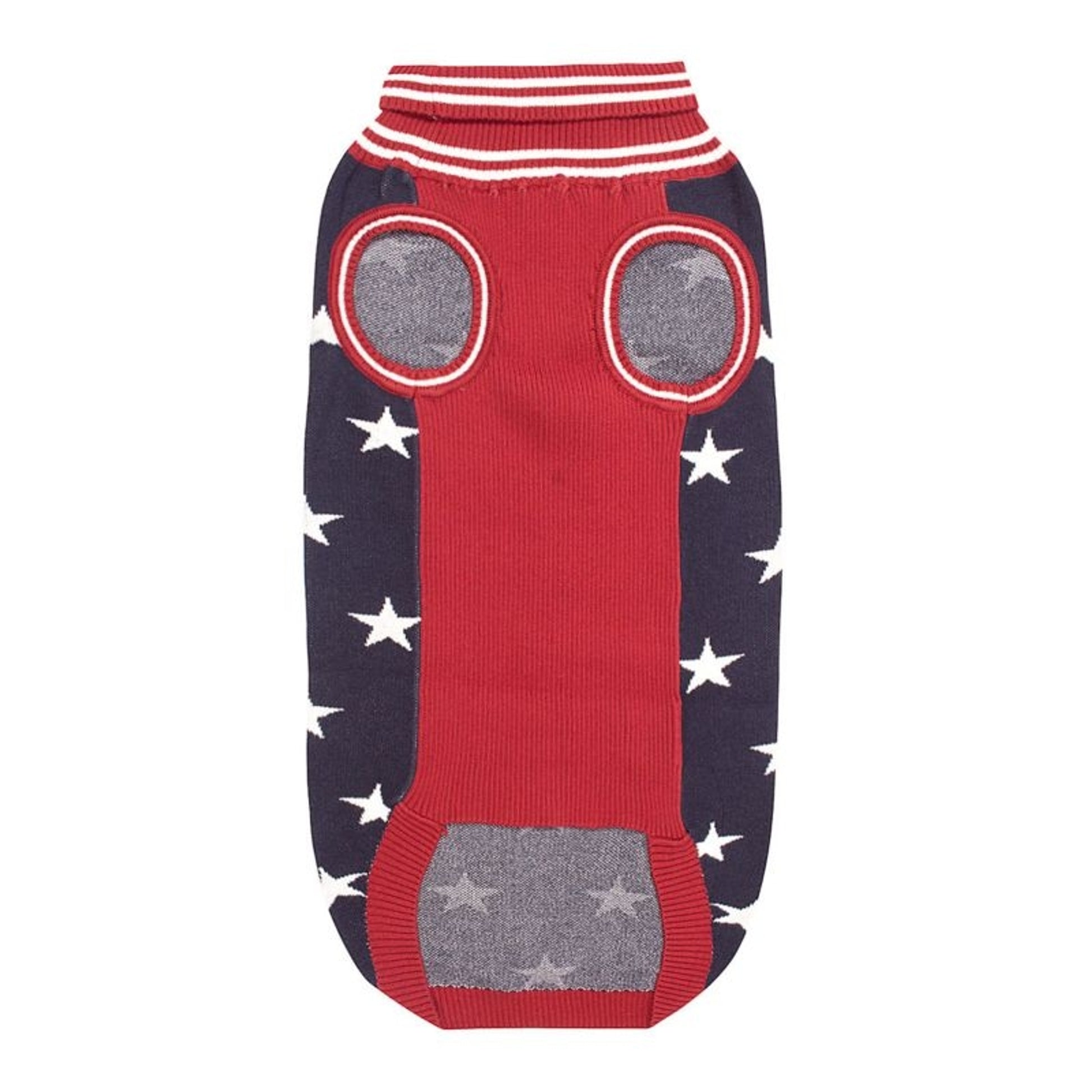 Halo Royal Navy Kitted Dog Sweater
