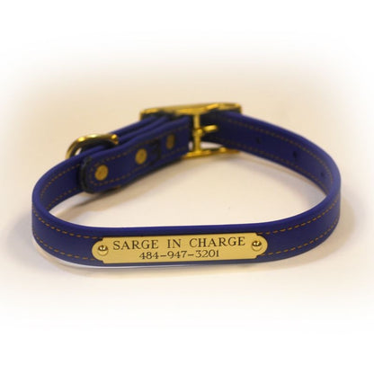 Personalized Synthetic Dog Collar