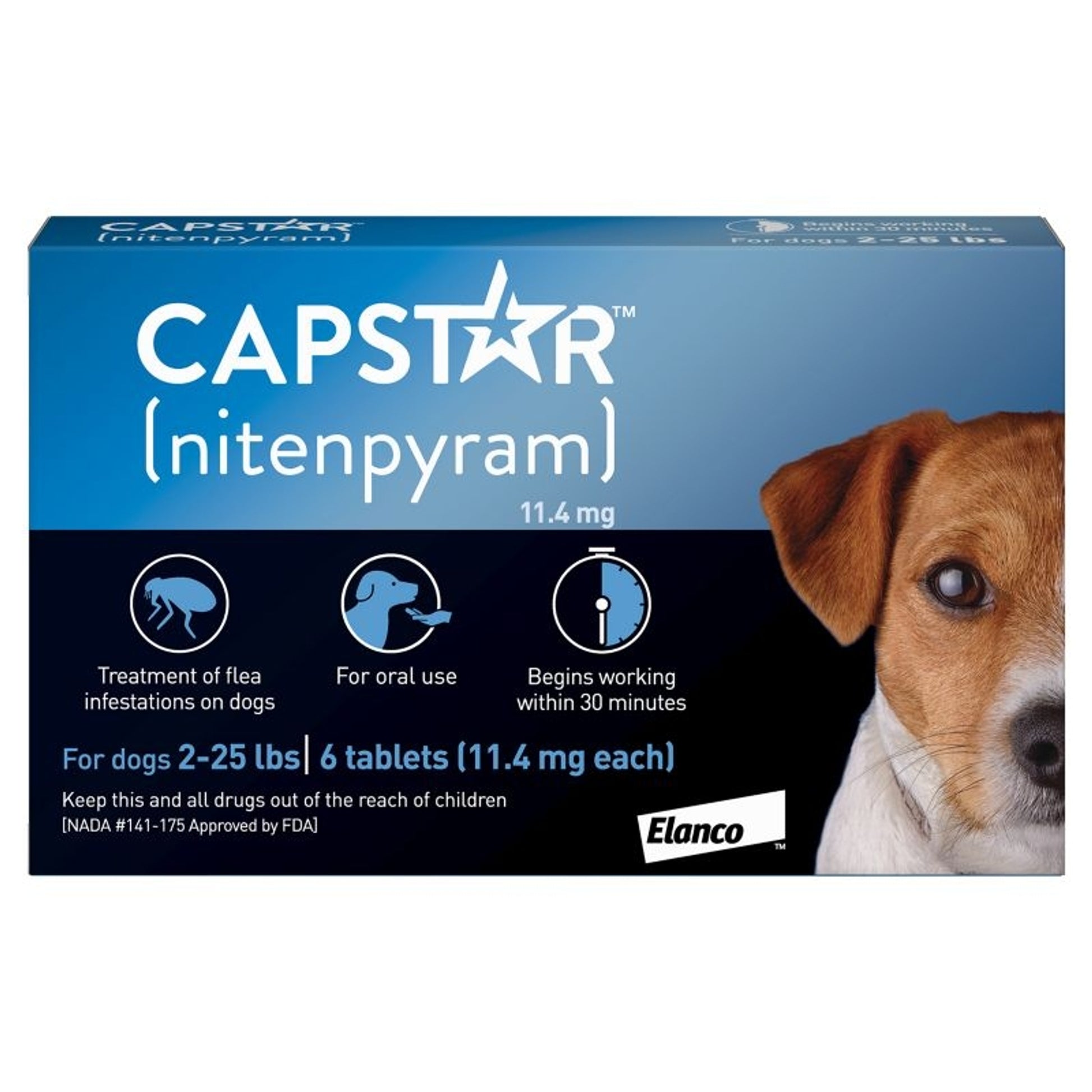 Capstar for Dogs 2-25lbs 6 Month