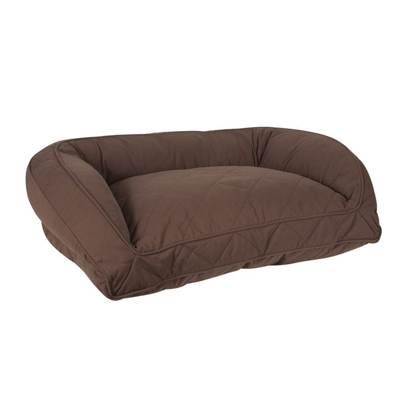 Carolina Pet Chocolate Ortho Bolster Dog Bed
