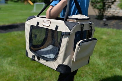 Armarkat PC201B Folding Soft Pet Travel Carrier