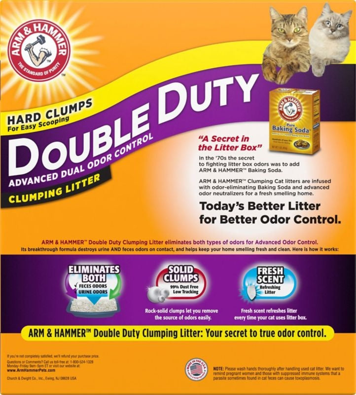 Arm And Hammer Double Duty Clumping Litter