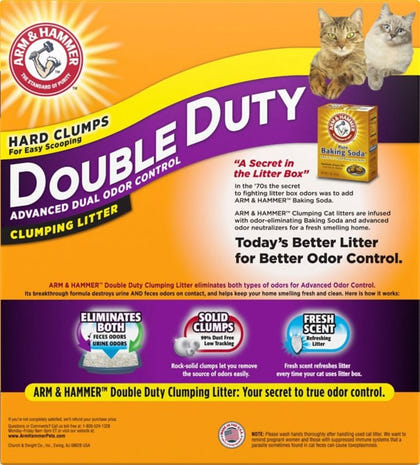 Arm And Hammer Double Duty Clumping Litter