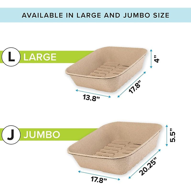 Kitty Sift Disposable Cat Litter Box 3Pk