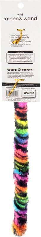 Wild Rainbow Wand Cat Toy