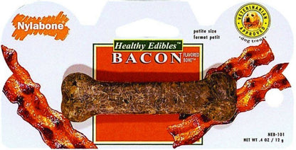 Nylabone Healthy Edibles Dog Bone Reg/2Pk RBeef