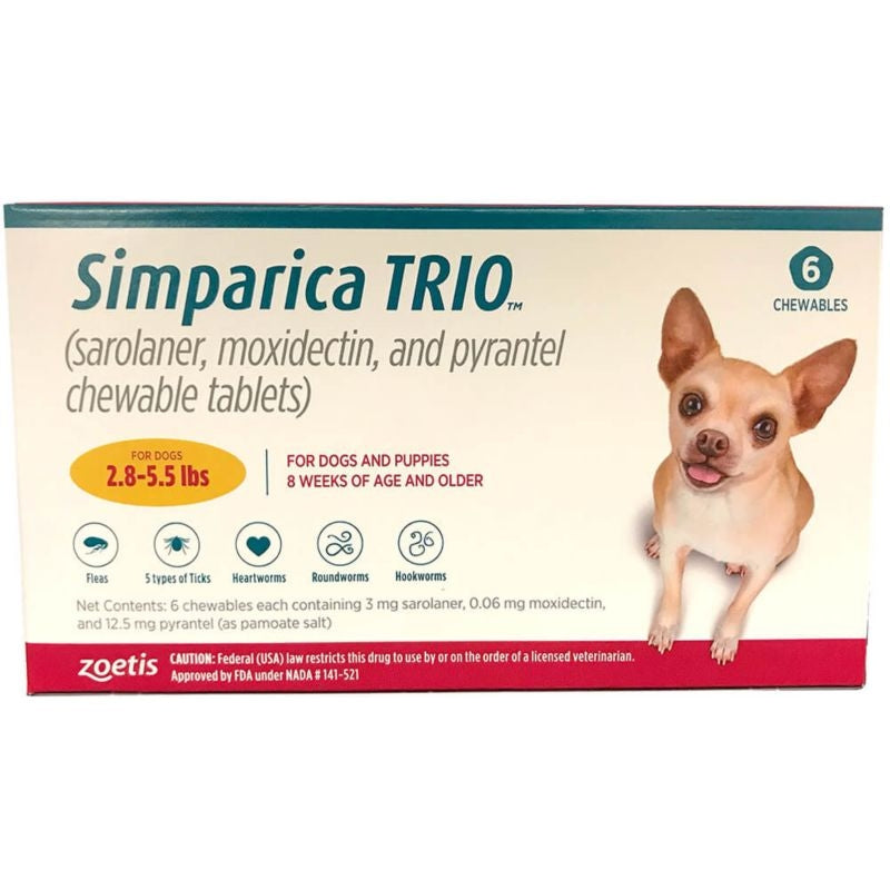 Simparica TRIO Chewable