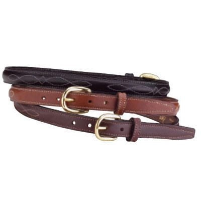 Tory Leather Fancy Stitched Belt