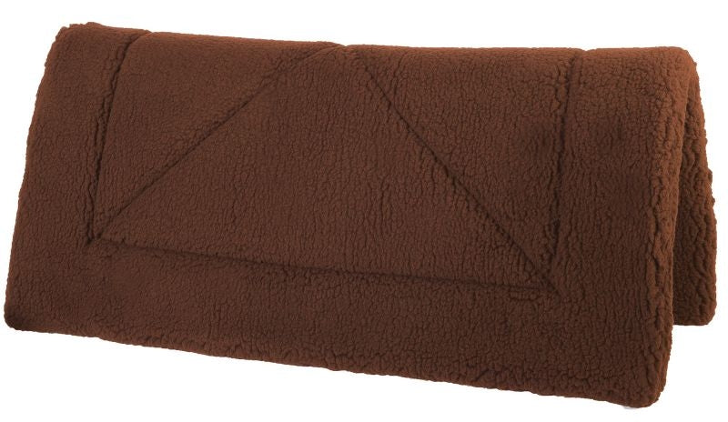 Extra Thick Fleece Western Pad 30 x 33 Green