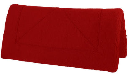 Extra Thick Fleece Western Pad 30 x 33 Green