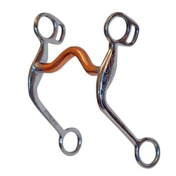 SS Curb Bit with Med Port