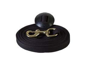 Basic Flat Cotton Web Lunge Line
