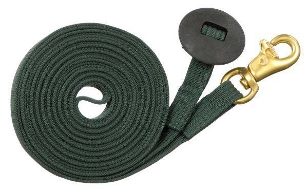 Basic Flat Cotton Web Lunge Line