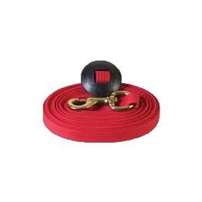 Basic Flat Cotton Web Lunge Line