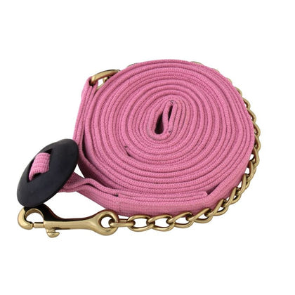 Basic Flat Cotton Web Lunge Line with Chain