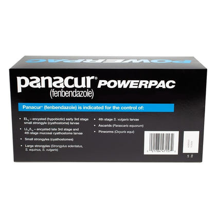 Panacur Powerpac Fenbendazole Paste Wormer 5-Dose