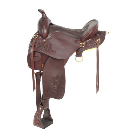 King Series Endurance Saddle with Horn