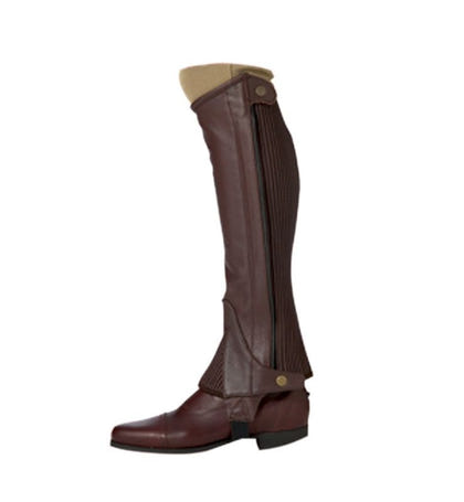 Ovation Ladies Pro Top Grain Half Chaps