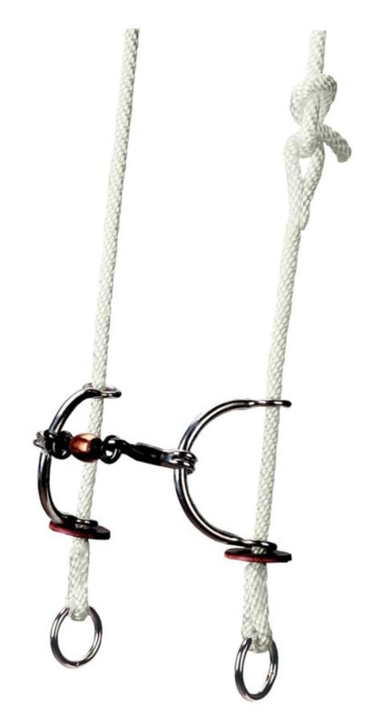 Weaver SS Copper Roller Gag Browband Headstall