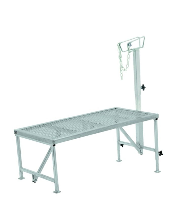 Weaver Aluminum Trimming Stand with Adj Headpiece